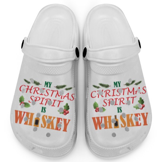 Christmas Spirit Whiskey Clogs