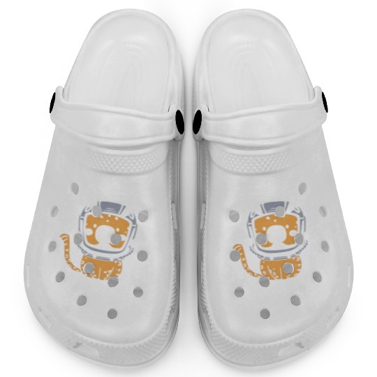 Jaguar Astronaut I Need More Space Clogs