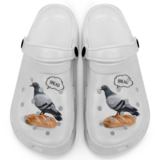 Pigeon the bread lover Clogs