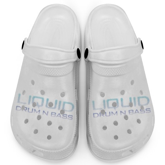 Liquid Drum N Bass Blue DNB Version Clogs
