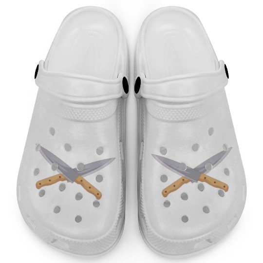 Chef Cook Kitchen Restaurant Knives Cookout Clogs