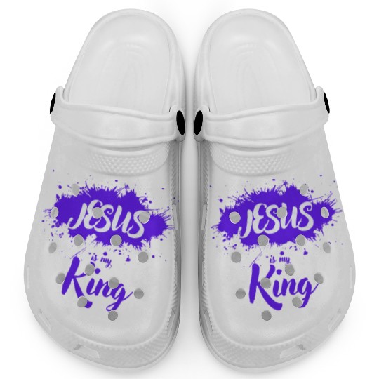 JESUS is my King Clogs