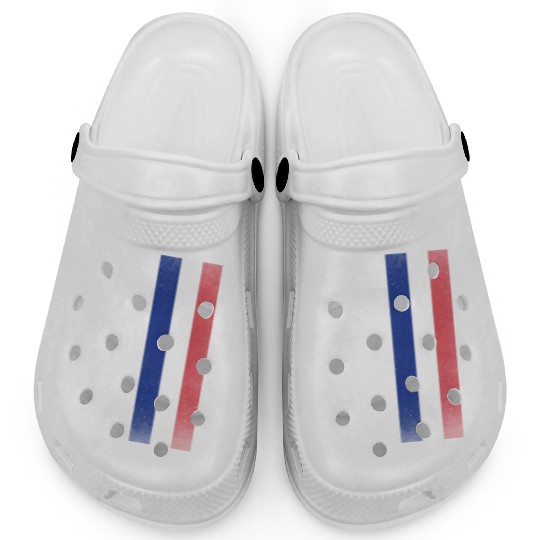 France Design for proud French Americans Clogs