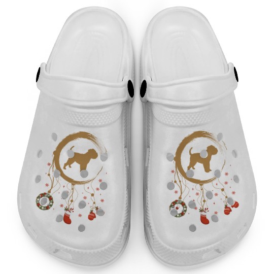 dog dreamcatcher Christmas Brussel Griffon Clogs