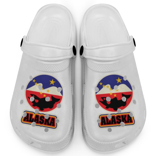US States ALASKA Clogs