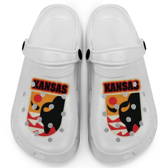 US States KANSAS Clogs