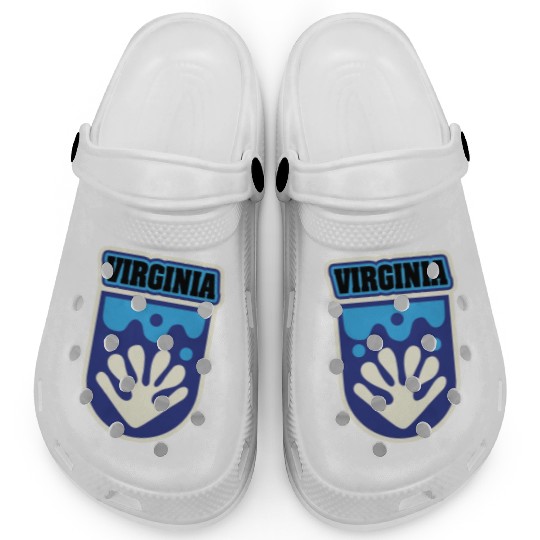 US States VIRGINIA Clogs