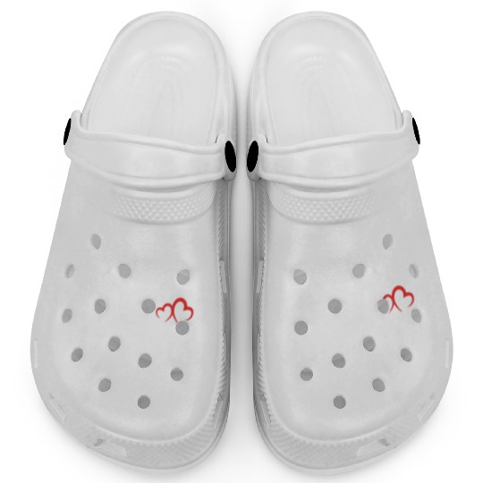 Rock Climbing EKG Heartbeat Love Mountain Climber Clogs