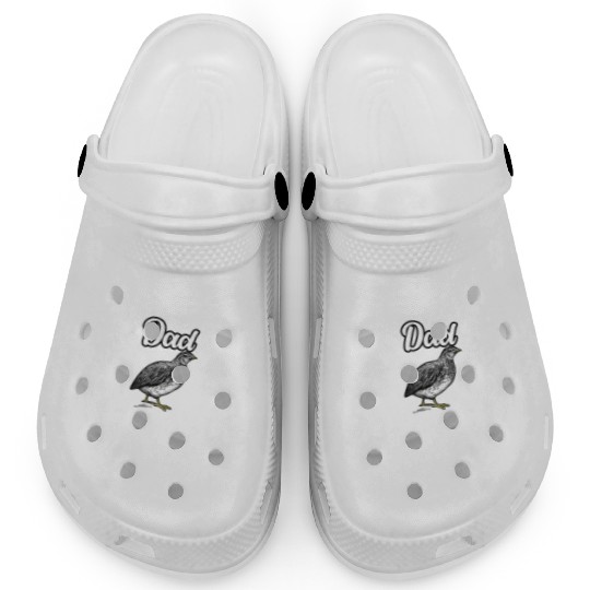 Funny Quail Hunting Season For A Bobwhite Quail Clogs