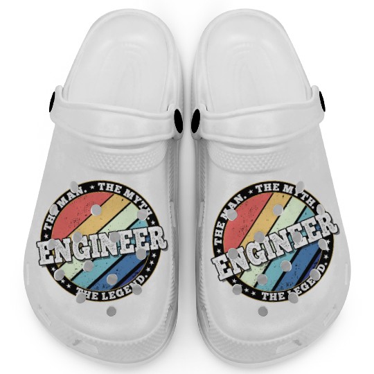 Engineer. The man. The myth. The legend. Clogs