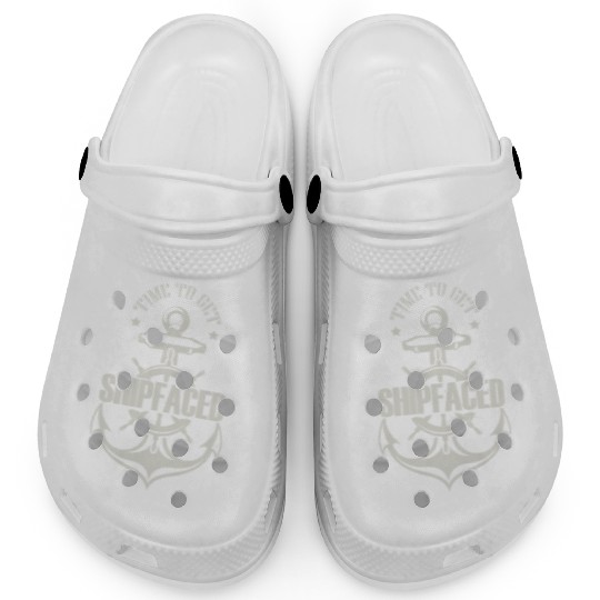 Novelty To Get Ship Faced Cruising Sailing Marine Clogs