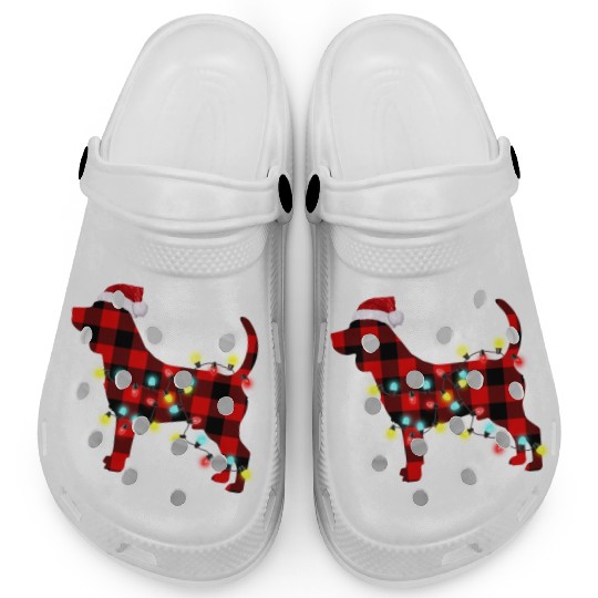 Beagle Christmas Dog Lover Pajamas Clogs