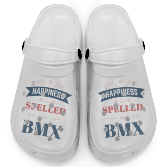 Happiness satisfaction BMX bike adrenaline Clogs