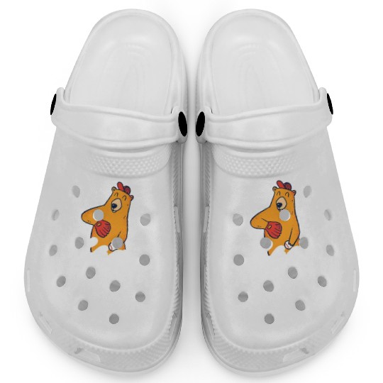Bear baseball Grizzly baseball player Clogs