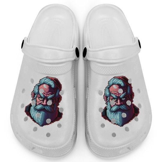 Grumpy Santa Clogs