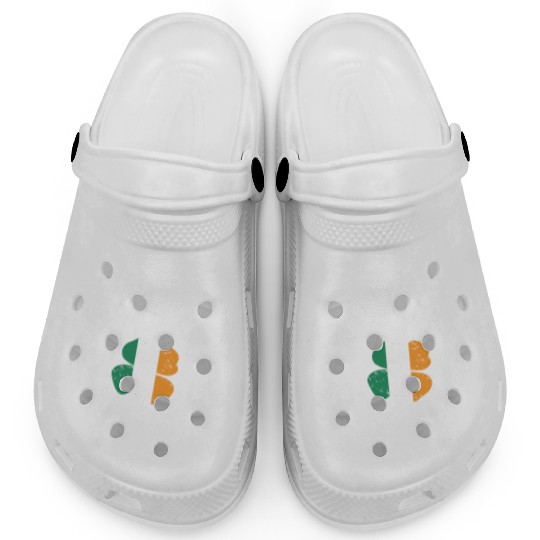 Hooligan St Patricks Day Irish Shamrock Flag Clogs