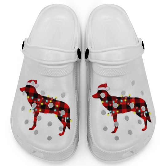 German Shepherd Christmas Dog Lover Pajamas Clogs