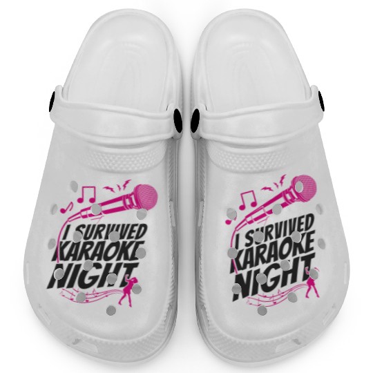 Karaoke Singer I Survived Karaoke Clogs