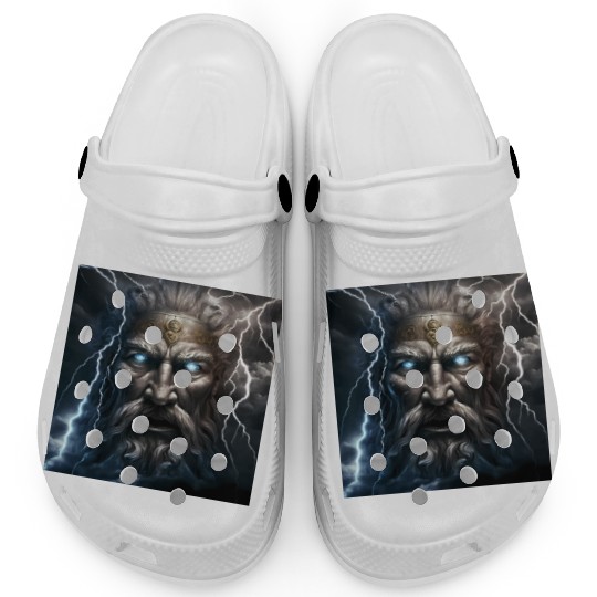 Portrait of Zeus Clogs