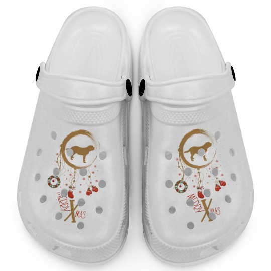 dog dreamcatcher Christmas Saint Bernard Clogs