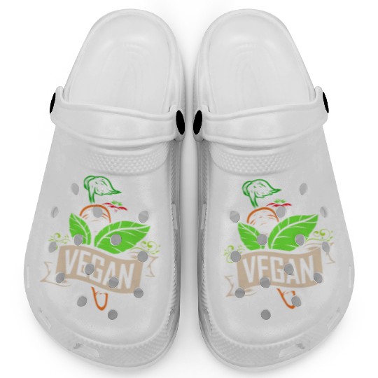 Carrot, Onion And Tomato Logo For Vegetarians And Clogs