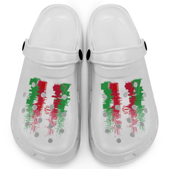Iran Soccer team Jerseys Iran team 2022 number 7 Clogs