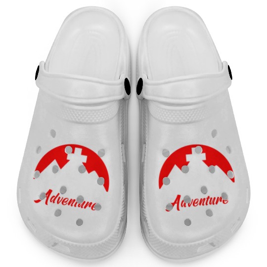 Switzerland Matterhorn Flag Gift Idea Clogs