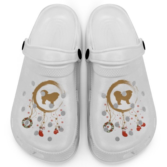 dog dreamcatcher Christmas Tibetan Mastiff Clogs