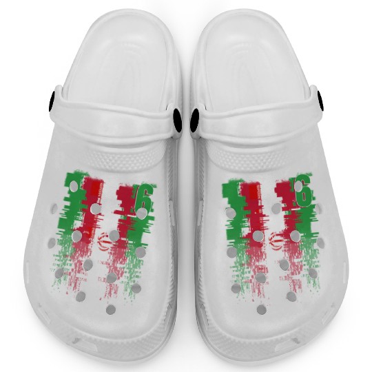 Iran Soccer team Jerseys Iran team 2022 number 6 Clogs