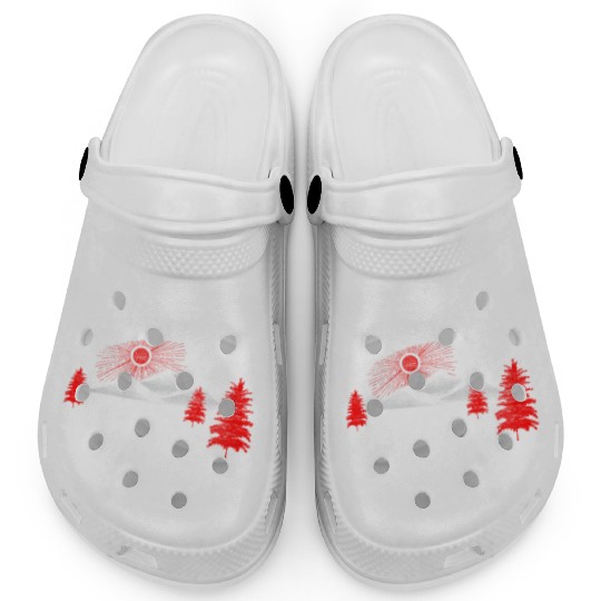 Switzerland Mountains State Clogs