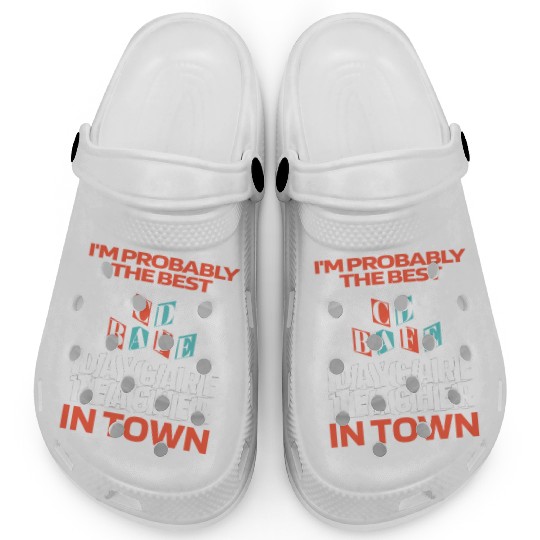 Daycare Teacher Funny Clogs