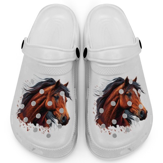 Horse Face Clogs