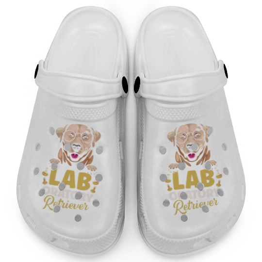 Laboratory Retriever Science Biology Teacher Dog Clogs
