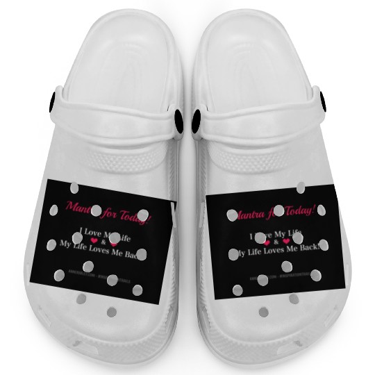 LOVE LIFE MANTRA Clogs