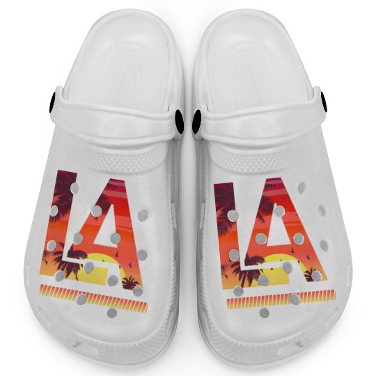 Los Angeles LA California Gift Clogs