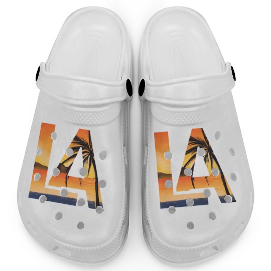 Los Angeles LA California Gift Clogs
