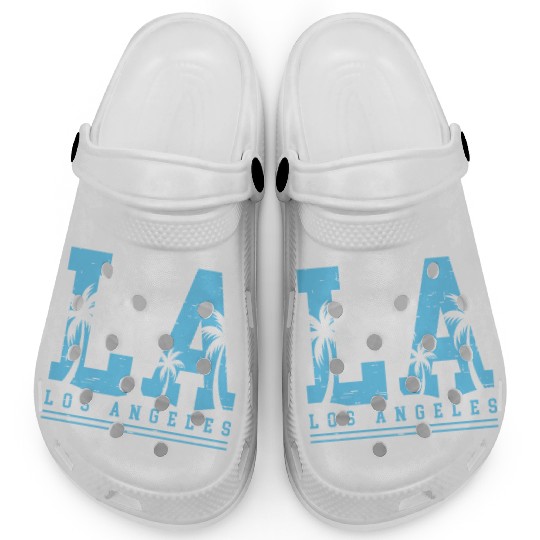 Los Angeles LA California Gift Clogs