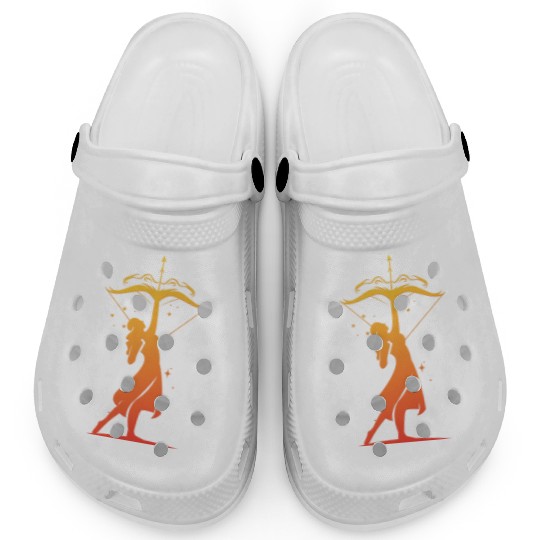 Sagittarius Archer Zodiac Fire Sign Clogs
