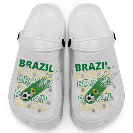 Retro World Brazil Soccer Clogs