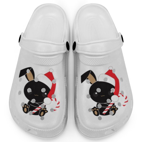 cute pretty bunny Clogs
