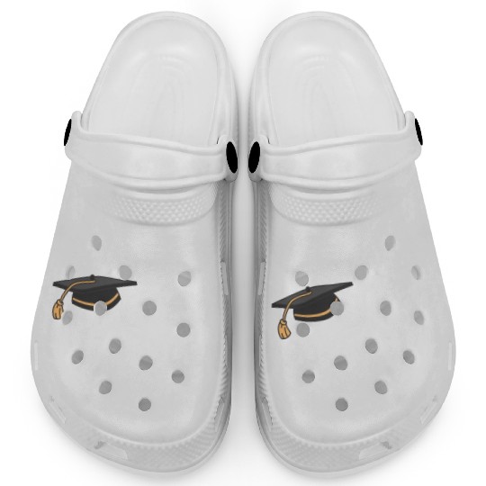 You Did It Graduated Graduation Congratulations Clogs