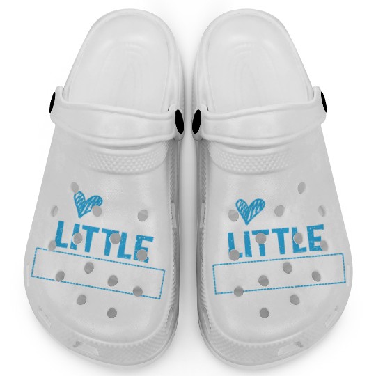 I Love My Little Brother Best Bro Ever Brotherhood Clogs