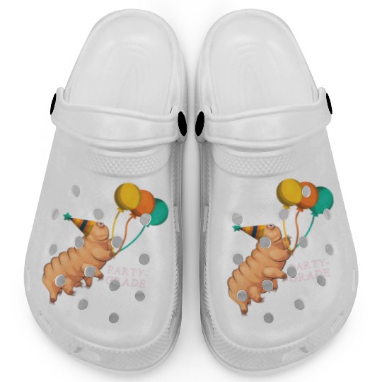 Party-Grade Moss Piglet Science Lover Tardigrade Clogs
