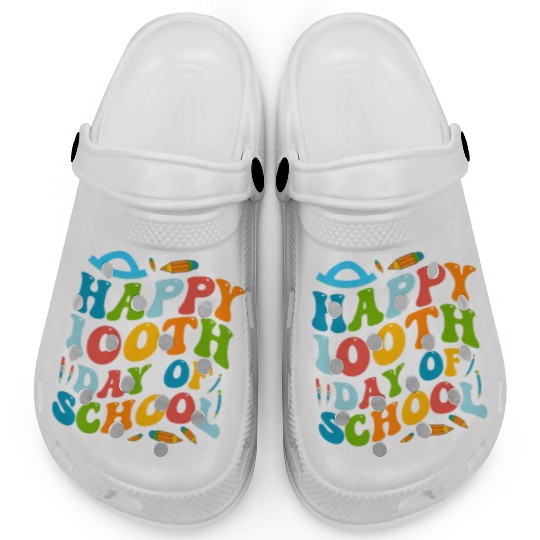 Happy 100 Days of School Clogs