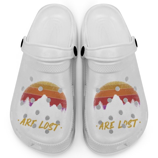 Not all who Wander are Lost Clogs