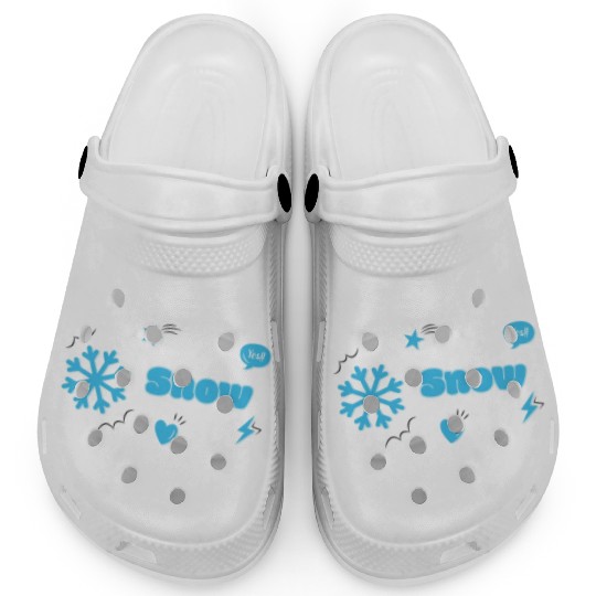 Snow. Snowflake Clogs