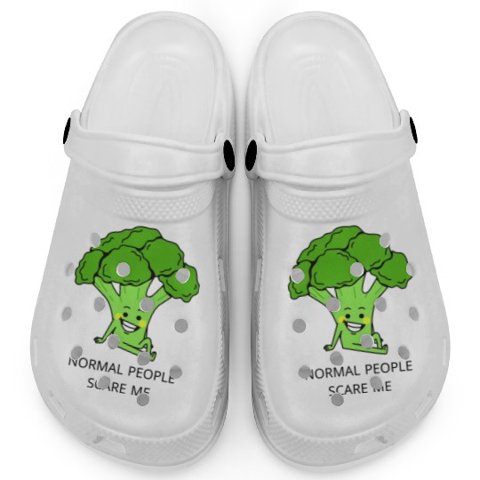 Normal people scare me. Clogs