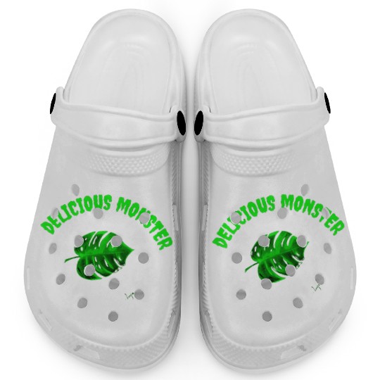 Green delicious monster Clogs