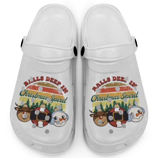 christmas spirit sublimation Clogs