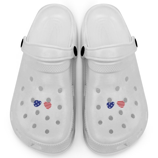 This Is How A Patriotic American Dad Looks Like US Clogs